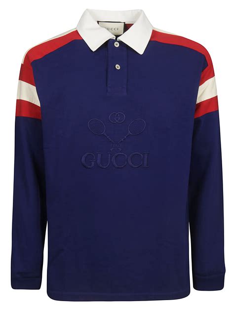 gucci casual sleeves cheap|gucci long sleeve polo shirt.